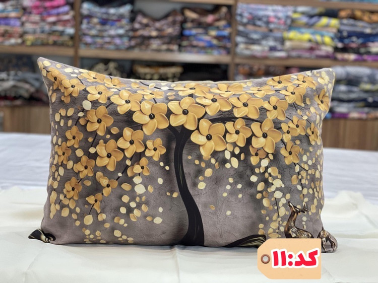 روبالشتی مخمل سه بعدی