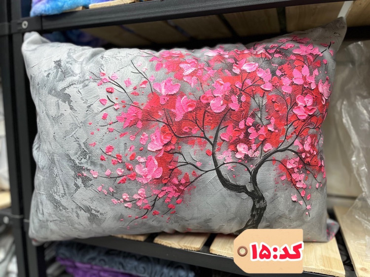 روبالشتی مخمل سه بعدی