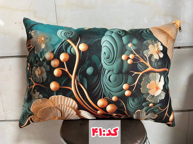 روبالشتی مخمل سه بعدی