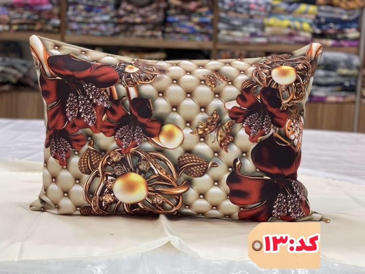 روبالشتی مخمل سه بعدی